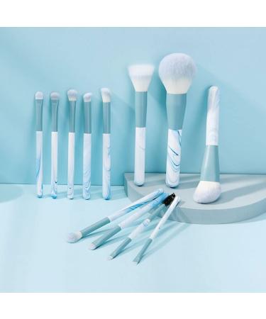 12-Piece Makeup Brush Set - Complete Loose Powder & Eyeshadow Tools for Flawless Beauty - Buy Online on GoSupps.com