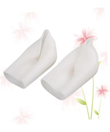 FRCOLOR Silicone Heel Guards - Height Increase Inserts & Cushions - Medium White Shoe Lifts - Buy Online on GoSupps.com