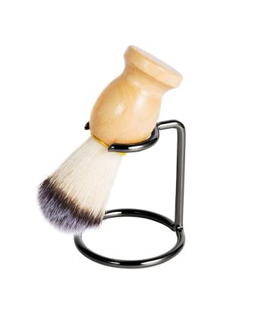 Metal Shaving Brush & Razor Holder Stand - Gun Black - Essential Men's Shaving Tool for Optimal Storage - Buy Online on GoSupps.com