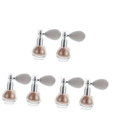 Angoily 6 Pcs Spray Glitter Decor Hair Powder Shimmer Powder Spray Makeup Spraying Supply Balloon Cosmetic As Shown 1x3pcs 7.5x6cmx3pcs