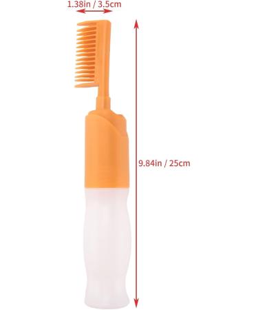 Foemey Hair Dyeing Comb Hair Dyeing Brush with Bottle DIY Combing Salon Dyeing Baking Oil Brush Hair Dye Tool - Buy Online on GoSupps.com