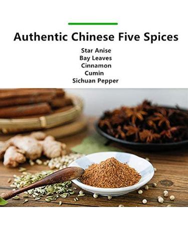 Authentic Chinese Five Spice Blend 1.05 oz - Gluten Free, All Natural Ground Powder, No Preservatives or MSG - Perfect Mixed Spice Seasoning for Asian Cuisine & Stir Fry - Buy Online on GoSupps.com