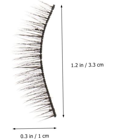 Beavorty 10 Pairs short false eyelashes natural look eyelashes Art Eyelashes Dense Eyelashes Faux Dramatic Eyelashes lashes Makeup Eyelash make up 3d Accessories artificial fiber - Buy Online on GoSupps.com