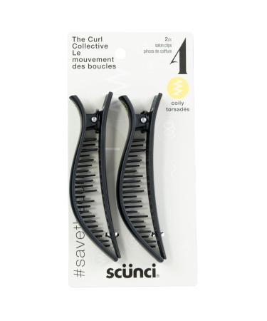 CURL COLLECTIVE 2 PK COILY SALON CLIPS