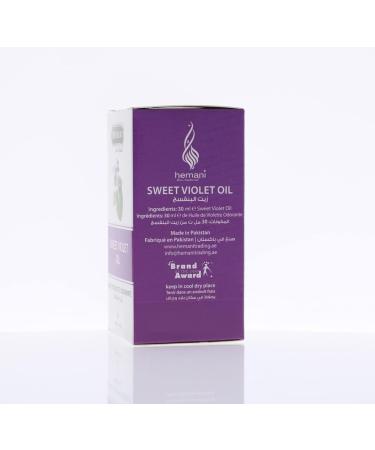 Sweet Violet Oil - 100% Natural Herbal Cold Pressed Essential Oil - Buy Online on GoSupps.com