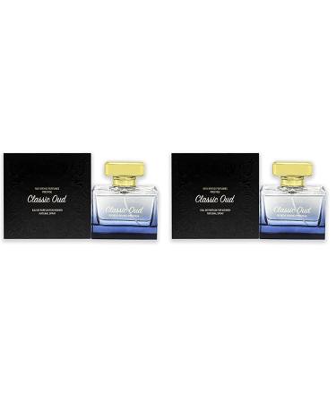 New Brand Perfumes Classic Oud Women 3.3 oz EDP Spray (COUD1W) (Pack of 2) 1 Count (Pack of 2)