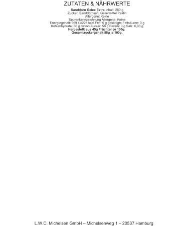 Sanddorn Anchor Jelly 280g - Buy Online on GoSupps.com