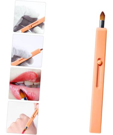 Healeved 1pc Retractable Lip Brush Makeup Accessory Makeup Tool Lip Makeup Brush Makeup Beauty Tool Makeup Lip Brush Portable Lipstick Applicator Makeup Supply Lip Gloss Applicator - Buy Online on GoSupps.com