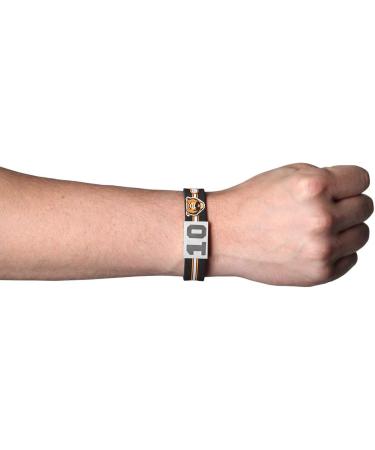 Brayce Grizzlys Wolfsburg Ice Hockey Bracelet - Custom Jersey Number 00-99 - Perfect Gift for Fans - Buy Online on GoSupps.com