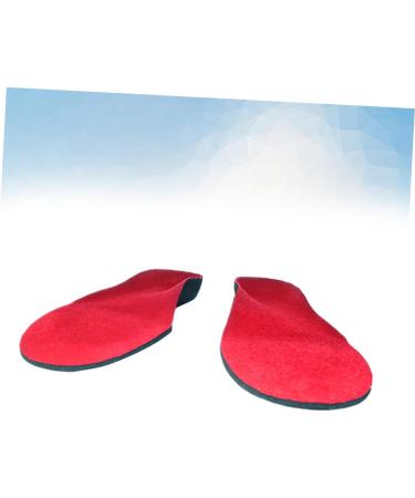 Didiseaon Flatfoot Insoles - Optimal Arch Support & Cushioning for Sports Shoes | Damping Shoe Inserts for Men & Women - Red - Buy Online on GoSupps.com