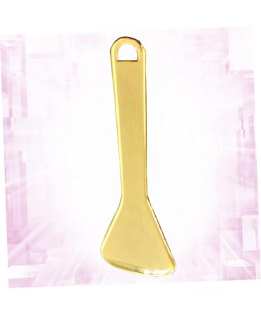 FOMIYES Eye Cream Spoon Facial Lift Roller Puffiness Eye Tools Facial Cream Brush Mini Cosmetic Spoon Face Cream Spoon Beauty Scoop Spatula Eye Creams Zinc Cream Spoon Scraping Board Metal 7x2.5cm Golden - Buy Online on GoSupps.com