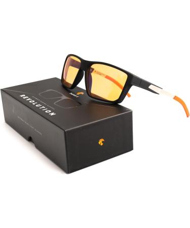 Horus X Gaming Glasses | Blue Light Filter | Revo Clear | Reduce Eye Strain & Fatigue | International Shipping Available - Buy Online on GoSupps.com