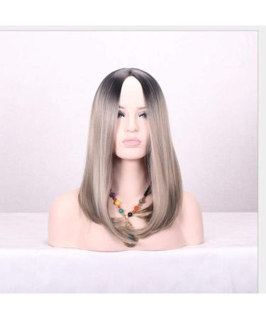 BGHJUE Halloween Wig - Long Light Synthetic Hair Straight Middle Part Blunt Wig for Women - Buy Online on GoSupps.com