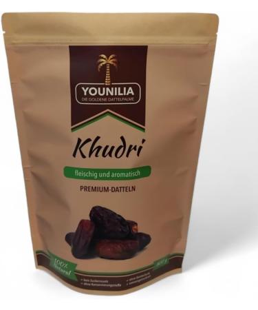 Khudri Dates A+ 800g | Current Harvest # | Large and Juicy | Sun-Dried | Natural - Buy Online on GoSupps.com
