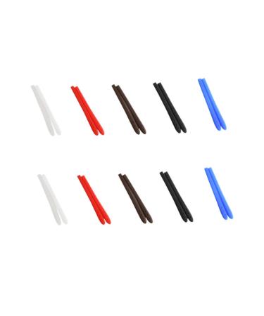 Exceart 10 Pairs Glasses Temple Cover Eyeglasses Accessories Glasses Case Men and Women Retainer Myopia