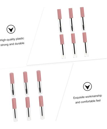 BIUDECO 6pcs Eyeliner Stick Empty Lip Gloss Containers Refill Clear Mascara Bottles Empty Wand The Pet 1 g (Pack of 1) Pink - Buy Online on GoSupps.com