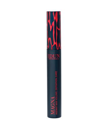 IDUN Minerals Magna Mascara | Volumizing & Clump-Free | Cruelty-Free & Vegan | Lash-Hydrating Formula with Sunflower Seed Oil | Sensitive Eyes | 008 Black 0.44 Oz - Buy Online on GoSupps.com