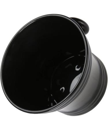 Cyllde Foam Shaving Soap Cream Bowl - Black Plastic Shaving Bowl for Men | Purchase Internationally - Buy Online on GoSupps.com