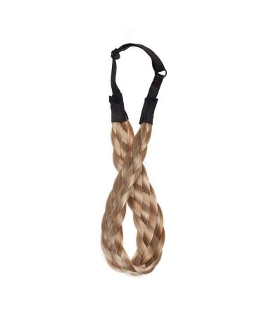 Premium Hair Braids Extensions - Chunky Wide Headband for Women & Girls - Honey Blonde & Light Blonde Mix - Buy Online on GoSupps.com