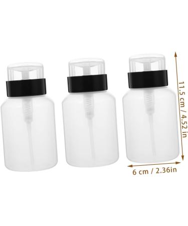  SOESFOUFU Set of 3 Durable and Leak-Proof Plastic Nail Polish Remover Bottles for Removing Gel Nail Polish - Buy Online on GoSupps.com
