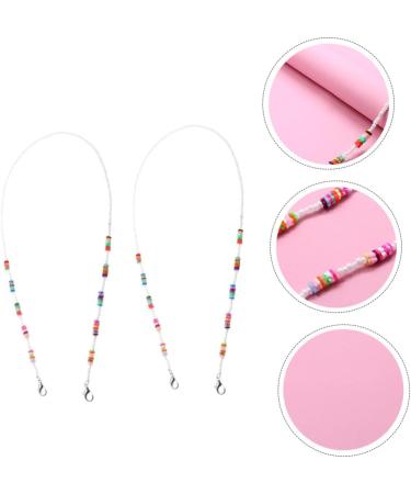 FOMIYES 4pcs Anti-Drop Chain for Shot Glasses | Polymer Clay Eyewear Rope for Kids - International Shipping Available - Buy Online on GoSupps.com