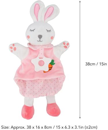 Baby Loveys Bunny Security Blanket with Teether - Soft Unisex Stuffed Animal Blanket - Buy Online on GoSupps.com