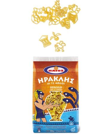 Hercules and the 12 Labors Kids Pasta 500g Helios (Pack of 3) - Buy Online on GoSupps.com