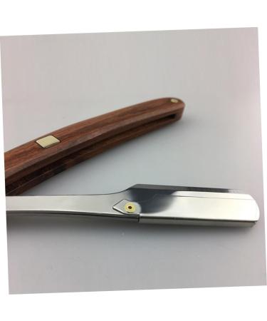 Minkissy Metal Hand Razor for Men - Double Edge Manual Shaving with Bamboo Holder | Safe & Durable Rasuradoras para Hombres - Buy Online on GoSupps.com