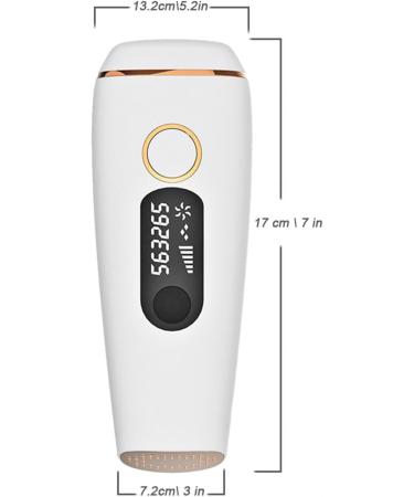 IPL Intense Pulsed Light Hair Remover - Permanent Whole Body Laser Hair Removal | Rejuvenate Your Skin - Buy Online on GoSupps.com