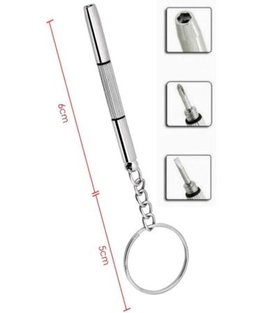 Buy 3 Pairs (6 Pieces) 17mm Drop Shape Silicone Nose Pads + Screwdriver - Cosmintra | International Shipping Available - Buy Online on GoSupps.com