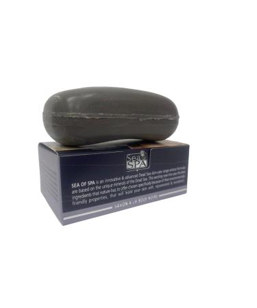 Sea of Spa Dead Sea Minerals Black Mud Soap 125g | Natural Skincare & Deep Cleansing - Buy Internationally - Buy Online on GoSupps.com