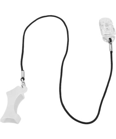 Verdant Touch Hearing Aid Protection Clip - Transparent Nylon Lanyard Single Ear Holder for Secure Fit - Buy Online on GoSupps.com
