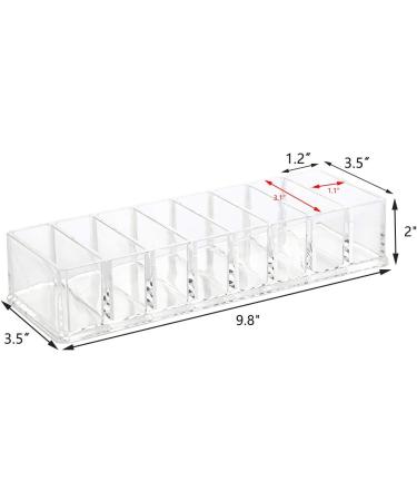 Vencer Acrylic Makeup Organizer - 8 Compartment Beauty Care Bracket for Mac Studio Powder | VMO 012 Compact Organizer - Shop Internationally! - Buy Online on GoSupps.com