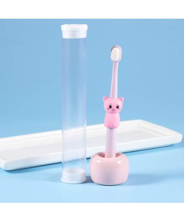 Healifty 3pcs Cartoon Cat Kids Toothbrushes - Soft Bristles for Toddlers and Children - Buy Online on GoSupps.com