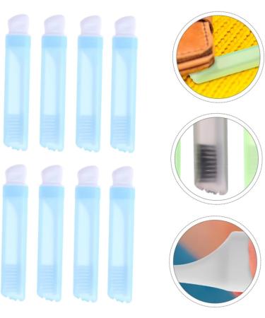 Minkissy 8pcs Foldable Toothbrush Set - Soft Bristles & Portable Travel Case | Ideal for International Shipping - Buy Online on GoSupps.com