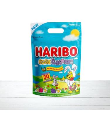 Easter Eggs - Amamitrade Thank You Sticker Made For Haribo Eggs Galore Pouch 480g - Easter Egg Hunt For Kids & Adults - Family Easter Sharing Pack - Buy Online on GoSupps.com