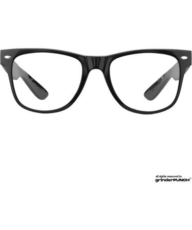 Shop Stylish 1.75x Black Reading Glasses for Men & Women - Lightweight Frame & Spring Hinge for Comfortable Presbyopia Vision - Buy Online on GoSupps.com