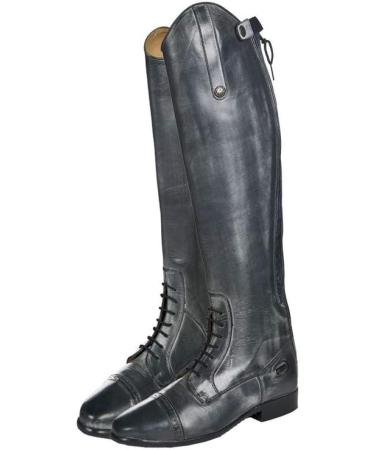 Buy HKM 4417 Valencia Leather Riding Boots - Short/Standard Width EU Sizes 36-46 Black - International Shipping Available - Buy Online on GoSupps.com