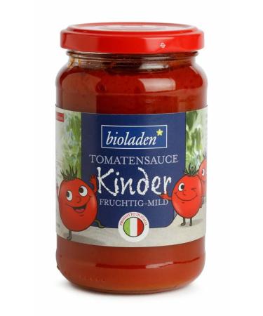 organic tomato sauce for children (6 x 340 gr)