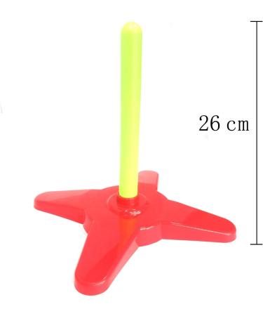 26 cm Horseshoes and 16 cm Ring Toss Game Set - Fun Indoor/Outdoor Game - Buy Online on GoSupps.com