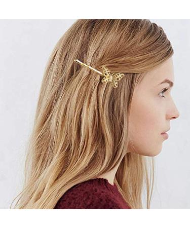 InSowni 30-Pack Retro Vintage Metal Bobby Pins Hair Clips - Light Gold Barrettes for Women & Girls - Buy Online on GoSupps.com