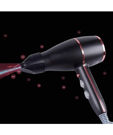 Professional Hair Dryer 2200W Ionic Hair Dryer Lightweight Quick Dry Hair Dryer with 4 Cool Blows DC Motor 2 Concentrators for Travel - Buy Online on GoSupps.com