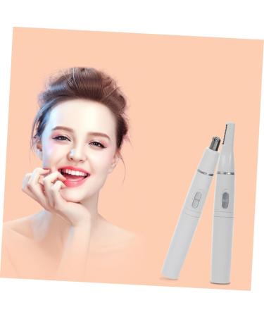 FOMIYES Rotary Shaver Electric Eyebrow Trimmer Nose Trimmer No Battery Facial Scrub For Women - Buy Online on GoSupps.com