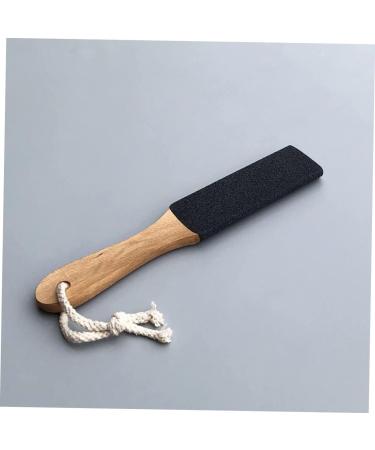 FRCOLOR Wood Foot File 1pc Pedicure Tools for Feet Foot Callus Scrubber Foot Scraper with Handle Pedicure File Long Handle - Buy Online on GoSupps.com