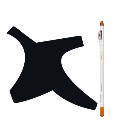 Mustache Shaping Ruler For Precise Suitable For Well Gentlemen Black E