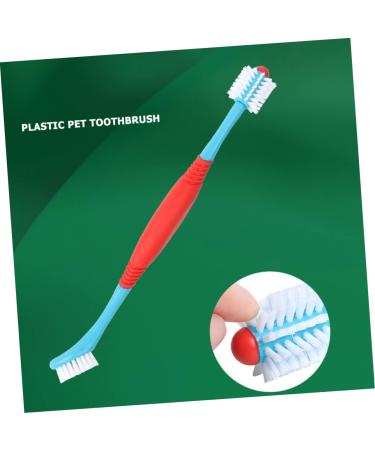 Angoily 4pcs Dual-head Pet Household Puppy Tools Teeth Manual Cleaners for Double-end Convenient Tooth - Buy Online on GoSupps.com