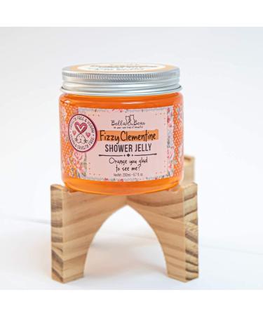 Bella & Bear Fizzy Clementine Shower Jelly - Vegan/Cruelty-Free - Teen Girl Gift - 6.7oz - Buy Online on GoSupps.com