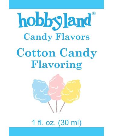 Hobbyland Candy Flavors (Cotton Candy Flavoring  1 Fl Oz)  Cotton Candy Concentrated Flavor Drops - Buy Online on GoSupps.com