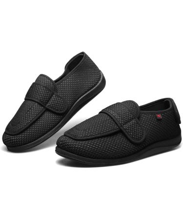 Womens Diabetic Slippers Edema Shoes With Adjustable Strap Extra Wide Comfortable Walking Shoes Indoor Outdoor Relief for Swollen Feet Elderly 11 Adjustable Slippers - C - Buy Online on GoSupps.com