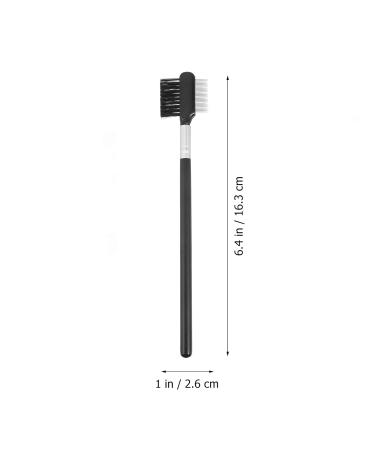 Lurrose 3Pcs Eyebrow Brush Set - Dual Eyelash Comb & Eye Shadow Brush for Perfect Brows & Lashes - International Shipping Available - Buy Online on GoSupps.com